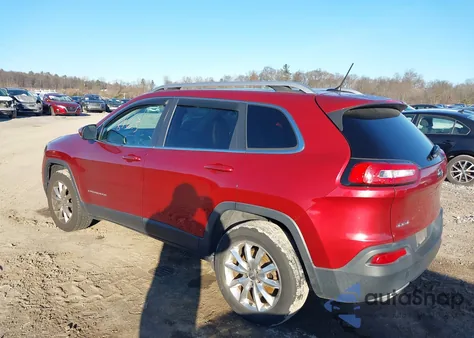 2015 Jeep Cherokee Limited from USA, damaged, VIN 1C4PJMDSXFW705277